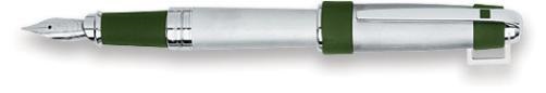 Dupont S.T. Olympio Drill Olive Fountain pen - stilografica